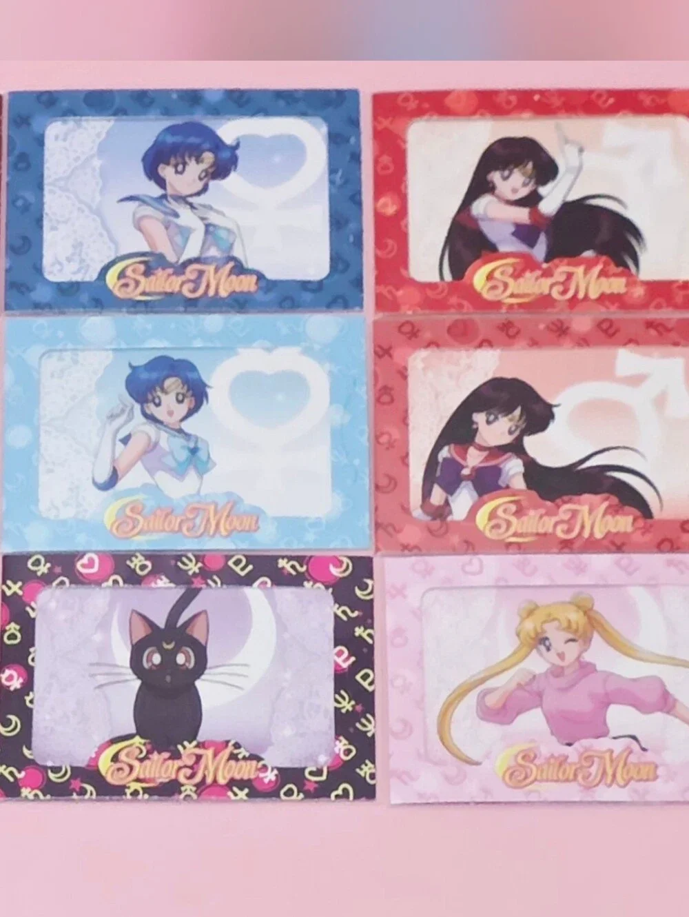 Sailor Moon Cybercel Series 1, Edition 1, Cards 1-12 Unscanned